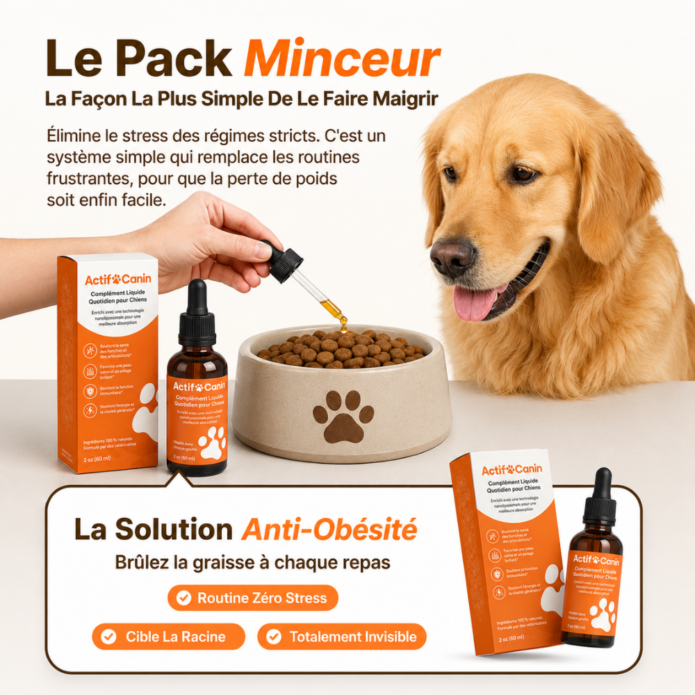 Actif Canin — Relance Le Métabolisme & Brûle Les Graisses