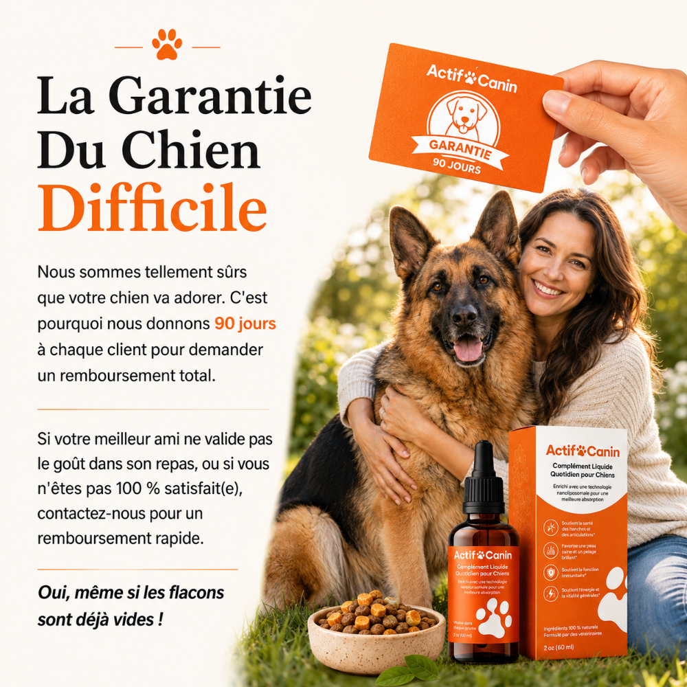 Actif Canin — Relance Le Métabolisme & Brûle Les Graisses